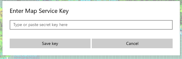 KOContour secret key dialog