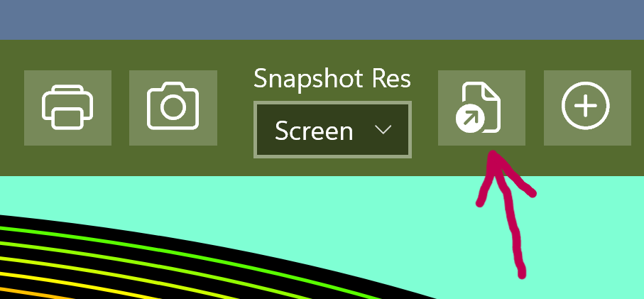 KOContour load data toolbar button